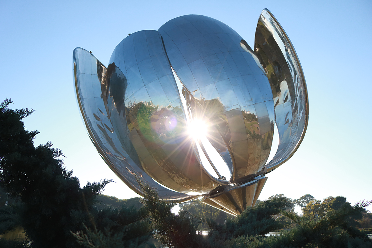 Floralis Genérica (Foto: Marina Pape)